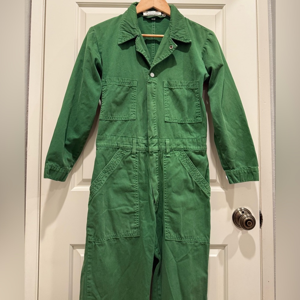 Big Bud Press Green Long Sleeve Jumpsuit S
